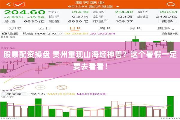 股票配资操盘 贵州重现山海经神兽？这个暑假一定要去看看！