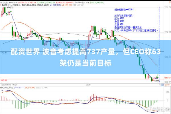 配资世界 波音考虑提高737产量，但CEO称63架仍是当前目标