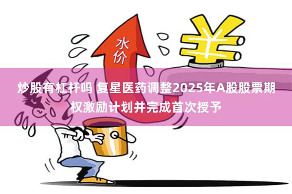 炒股有杠杆吗 复星医药调整2025年A股股票期权激励计划并完成首次授予