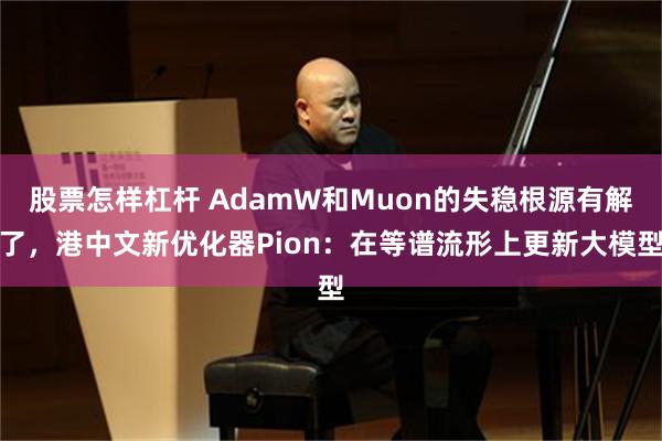 股票怎样杠杆 AdamW和Muon的失稳根源有解了，港中文新优化器Pion：在等谱流形上更新大模型