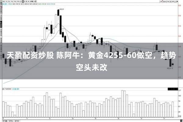 天盈配资炒股 陈阿牛：黄金4255-60做空，趋势空头未改