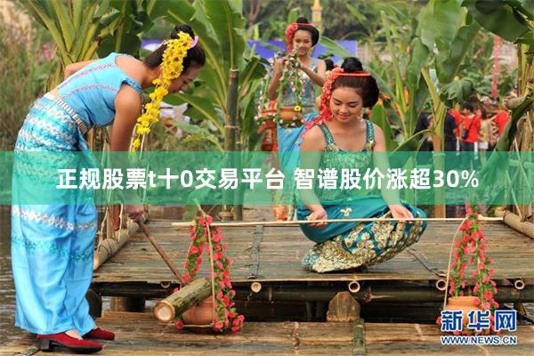 正规股票t十0交易平台 智谱股价涨超30%