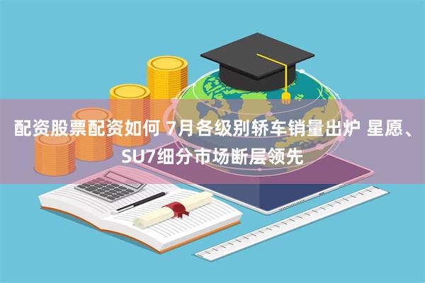 配资股票配资如何 7月各级别轿车销量出炉 星愿、SU7细分市场断层领先