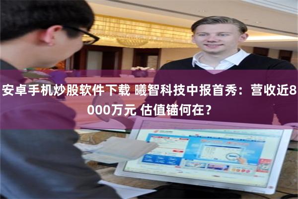 安卓手机炒股软件下载 曦智科技中报首秀：营收近8000万元 估值锚何在？