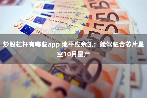 炒股杠杆有哪些app 地平线余凯:舱驾融合芯片星空10月量产