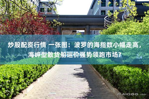 炒股配资行情 一张图：波罗的海指数小幅走高，海岬型散货船运价强势领跑市场?