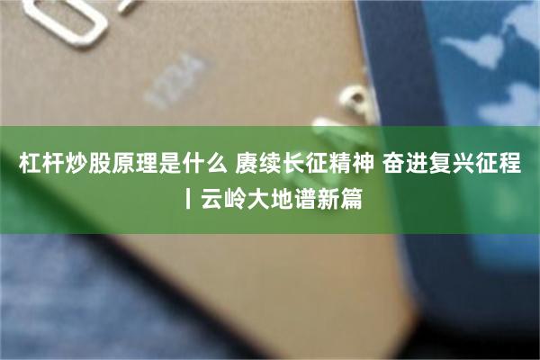 杠杆炒股原理是什么 赓续长征精神 奋进复兴征程丨云岭大地谱新篇